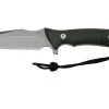 ANV Knives M311 SPELTER Stonewashed Sleipner, Black Handle, Black Kydex Sheath, Cuchillo De Supervivencia
