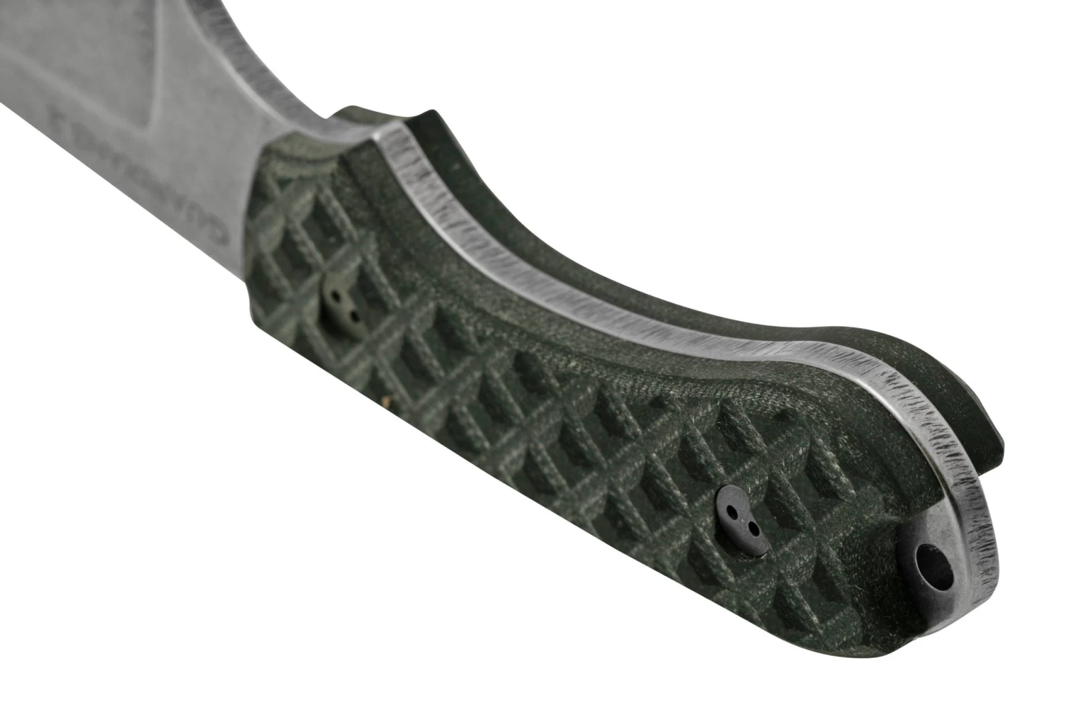 Bradford Knives Guardian 3, 32S-001-MC MagnaCut Sabre Stonewashed, Textured Black G10, Cuchillo Fijo - Imagen 4