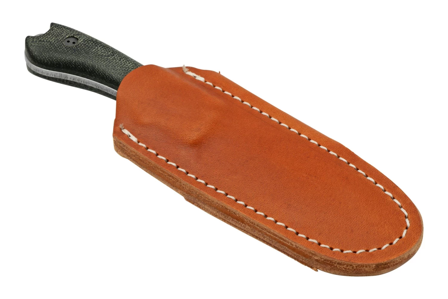 Bradford Knives Guardian 3, 32S-101-MC MagnaCut Sabre Stonewashed, 3D Black Micarta, Cuchillo Fijo - Imagen 6