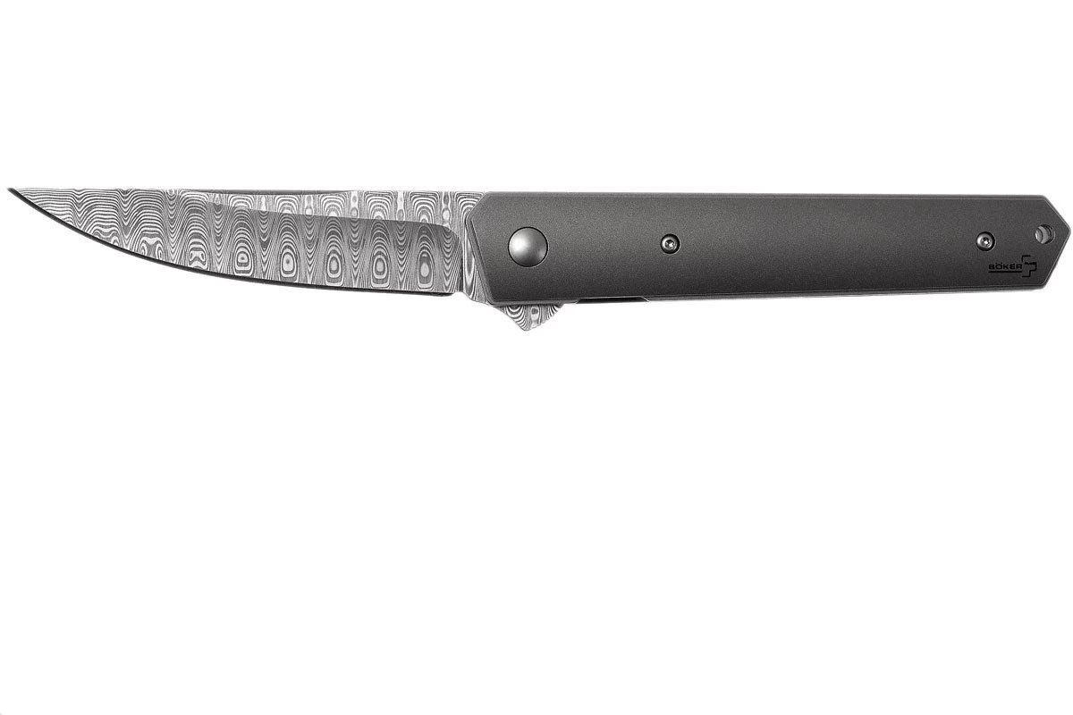 Böker Plus Kwaiken Flipper Damascus 01BO297DAM Navaja