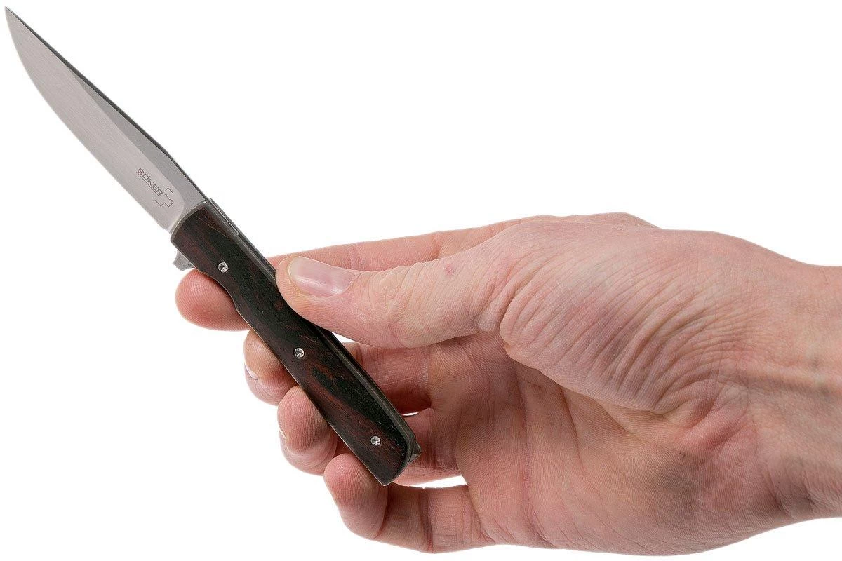 Böker Plus Urban Trapper Petite Cocobolo 01BO784 Navaja, Brad Zinker Design - Imagen 7