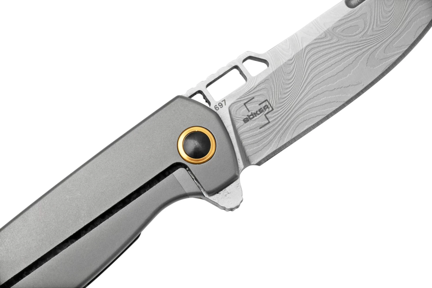 Böker Plus Messerschmitt ME 109, Damascus 01BO909DAM Navaja - Imagen 5