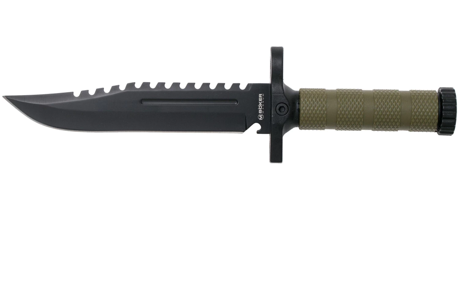 Böker Magnum M-Spec Survival Knife 02SC005 Cuchillo De Supervivencia