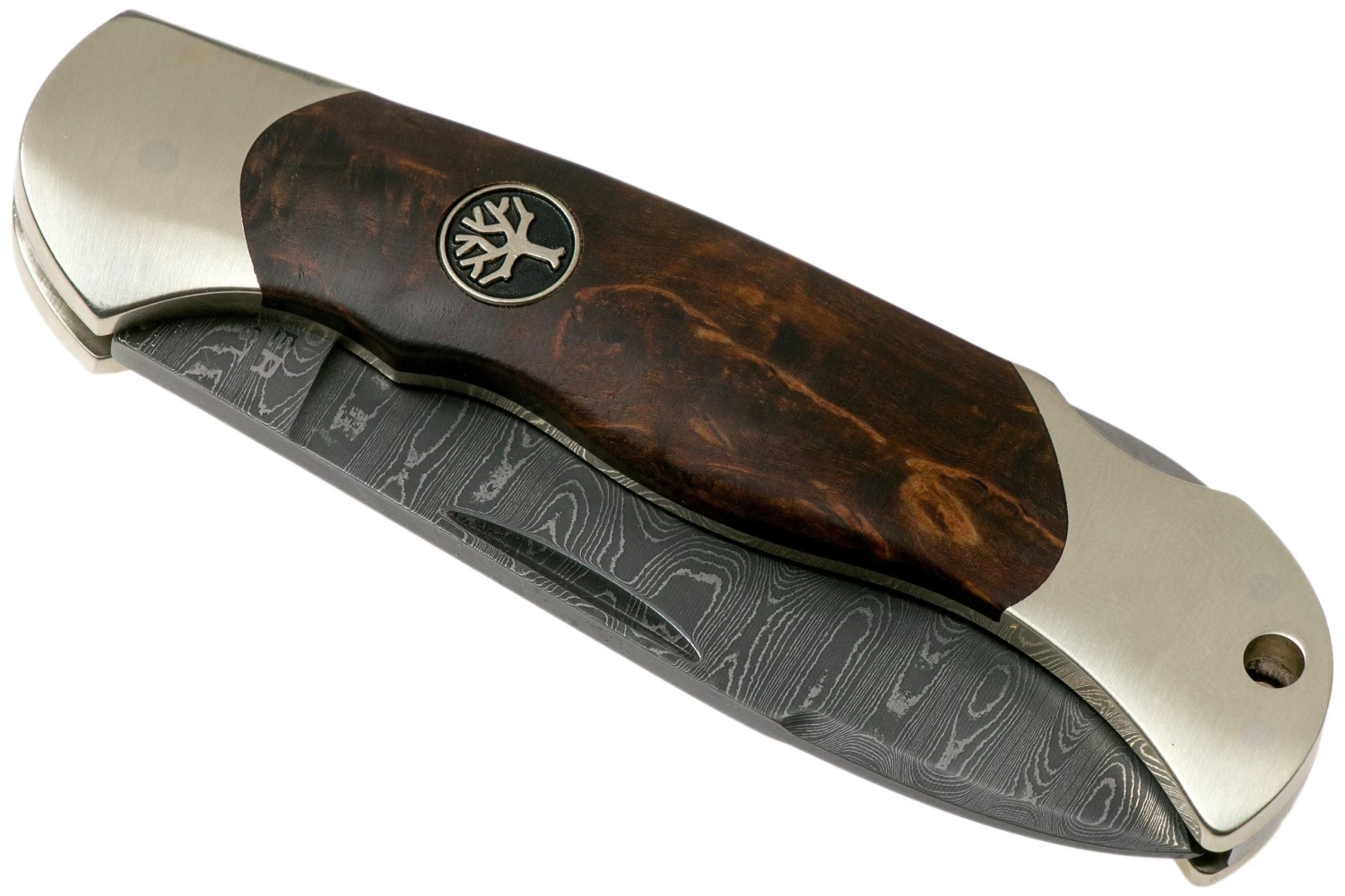 Böker Junior Scout Damast Curly Birch 111920DAM Cuchillo De Caballero - Imagen 4