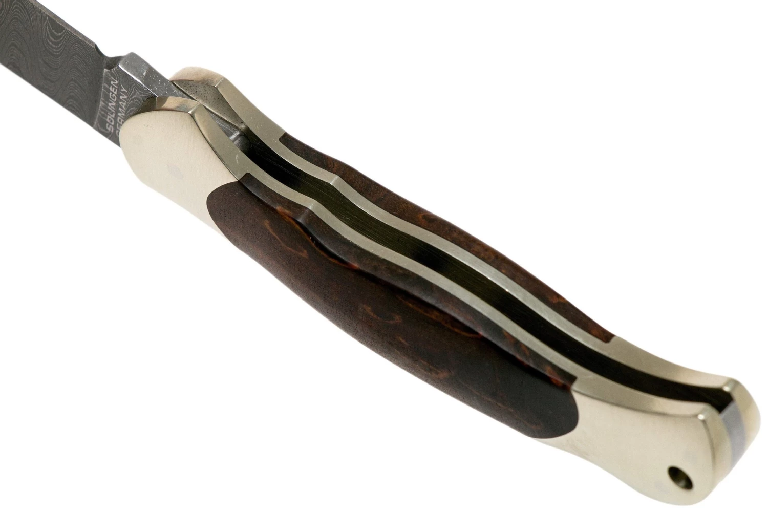 Böker Junior Scout Damast Curly Birch 111920DAM Cuchillo De Caballero - Imagen 5