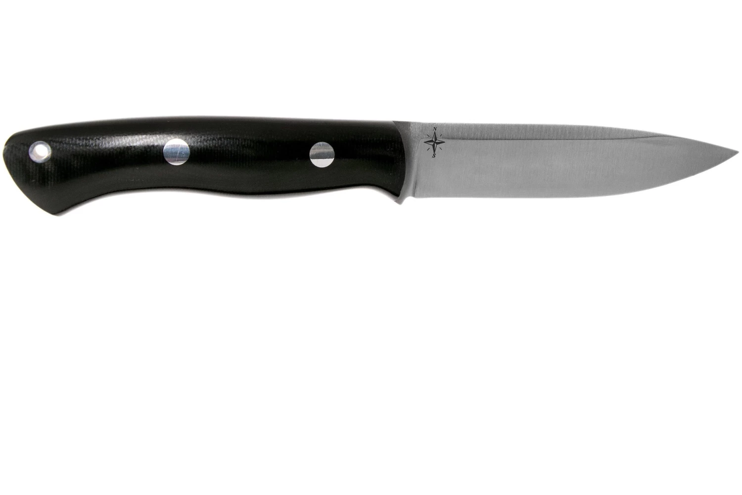 Bark River Aurora A2 Black Canvas Micarta, Cuchillo Bushcraft - Imagen 2
