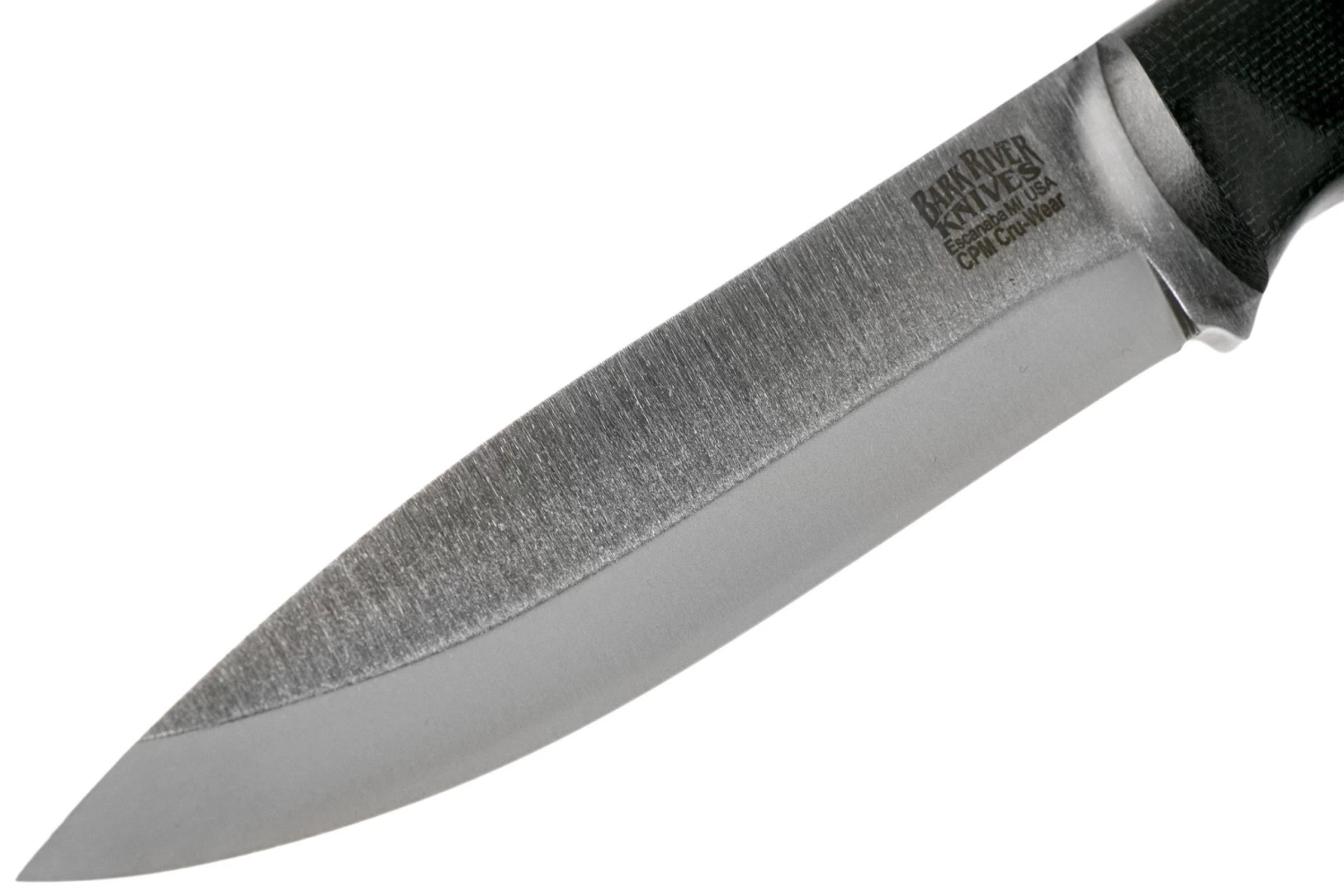 Bark River Aurora Scandi Cru-Wear Black Canvas Micarta - Imagen 3