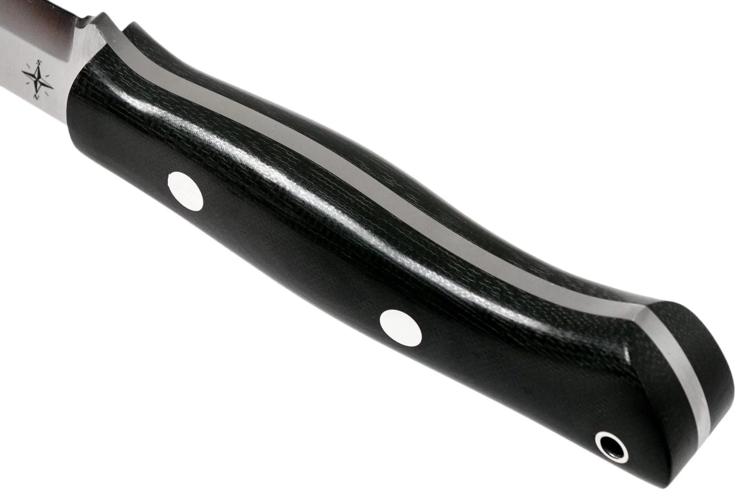 Bark River Aurora Scandi Cru-Wear Black Canvas Micarta - Imagen 4