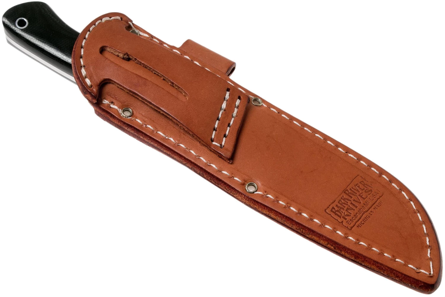 Bark River Aurora Scandi Cru-Wear Black Canvas Micarta - Imagen 8