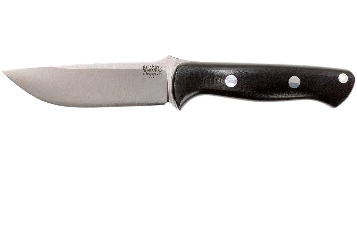 Bark River Bravo 1 A2, Black G10, Funda Marr贸n