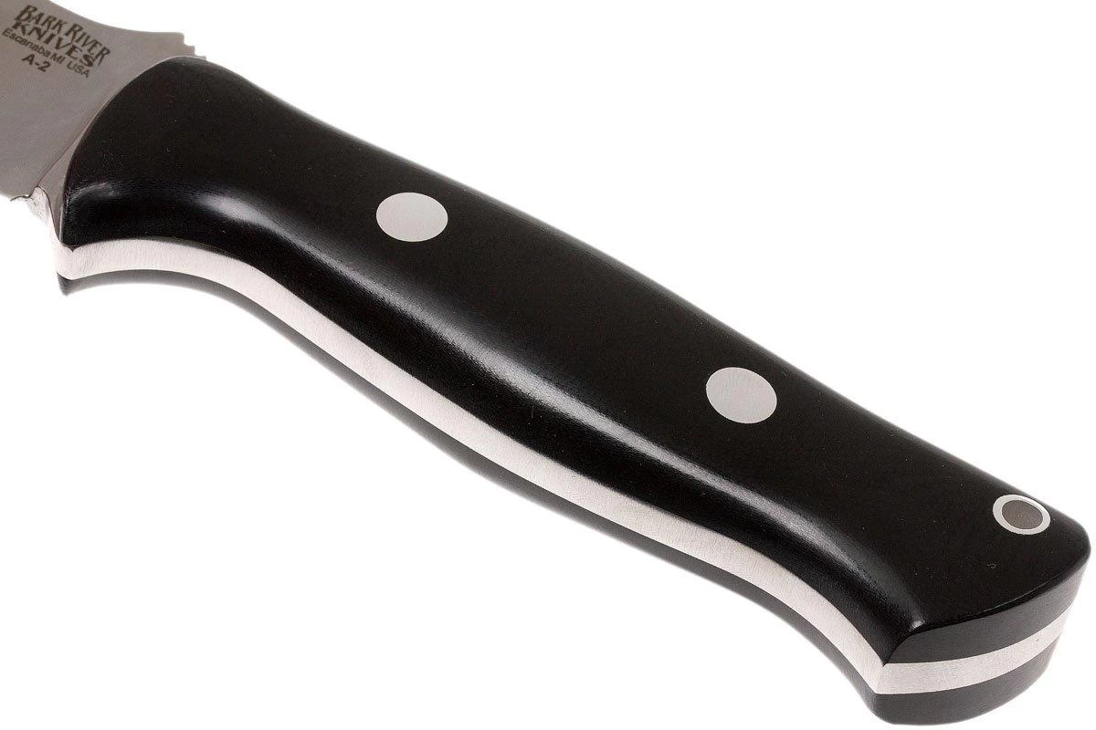 Bark River Bravo 1 A2, Black G10, Funda Marr贸n - Imagen 4