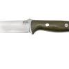 Bark River Bravo 1 A2 Green Canvas Micarta, Cuchillo De Bushcraft