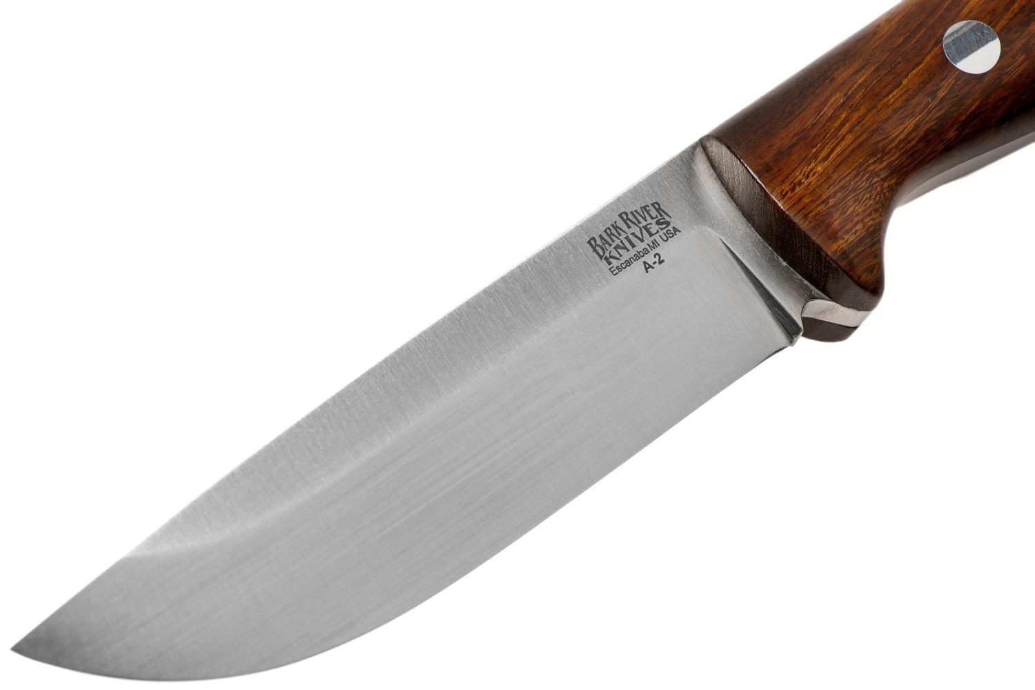 Bark River Bravo 1.2 A2 Desert Ironwood Rampless Cuchillo De Exterior - Imagen 3