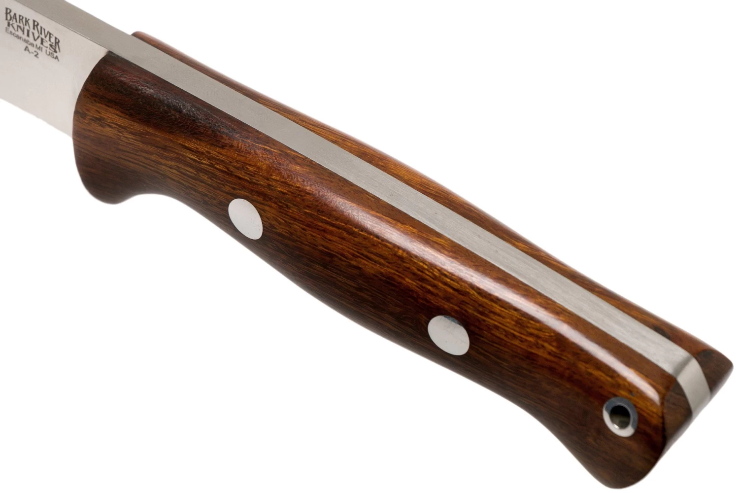 Bark River Bravo 1.2 A2 Desert Ironwood Rampless Cuchillo De Exterior - Imagen 5