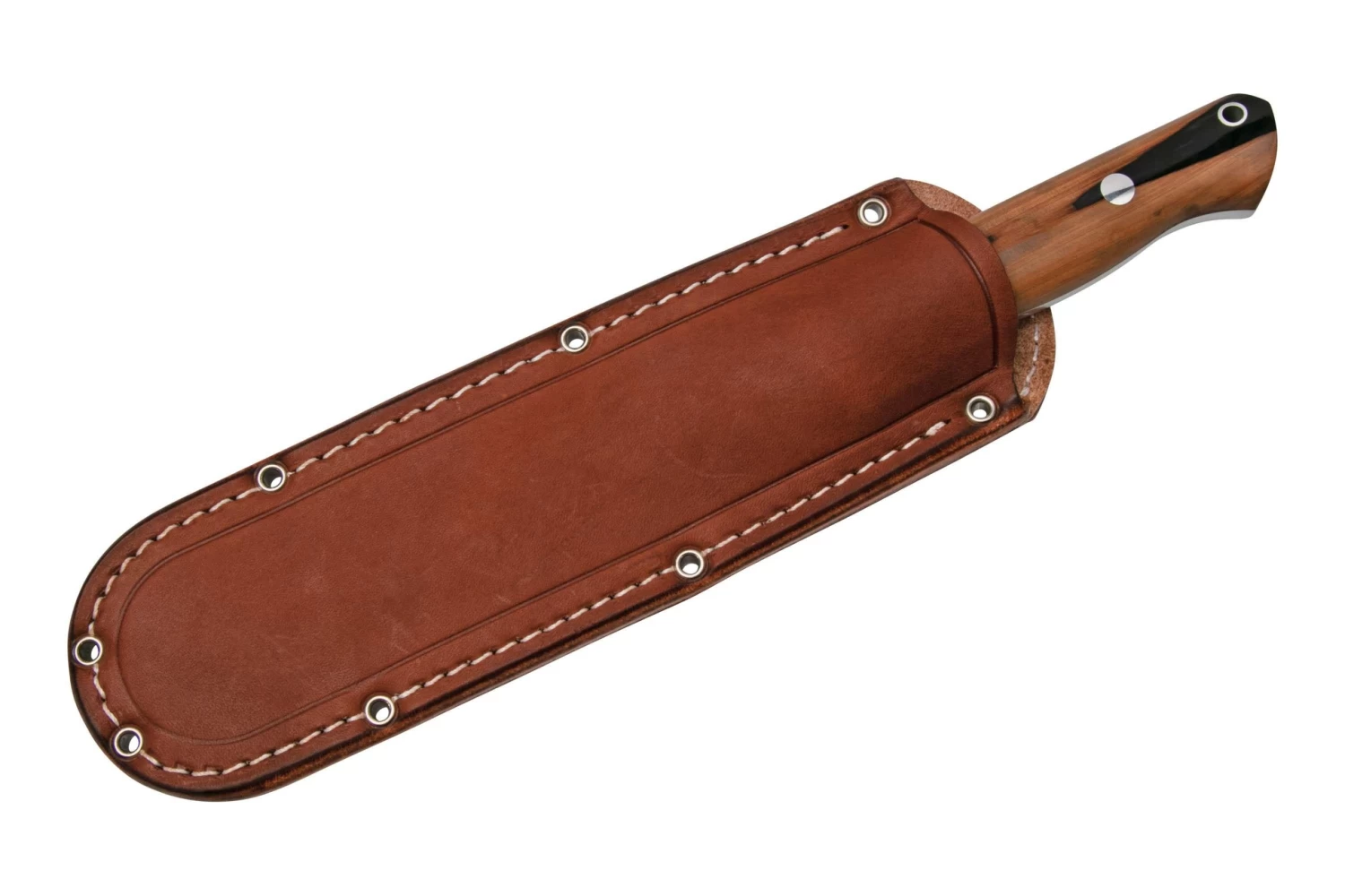 Bark River Bravo 1.5 Rampless CPM 3V Field Knife, Black Texas Fencepost - Imagen 6