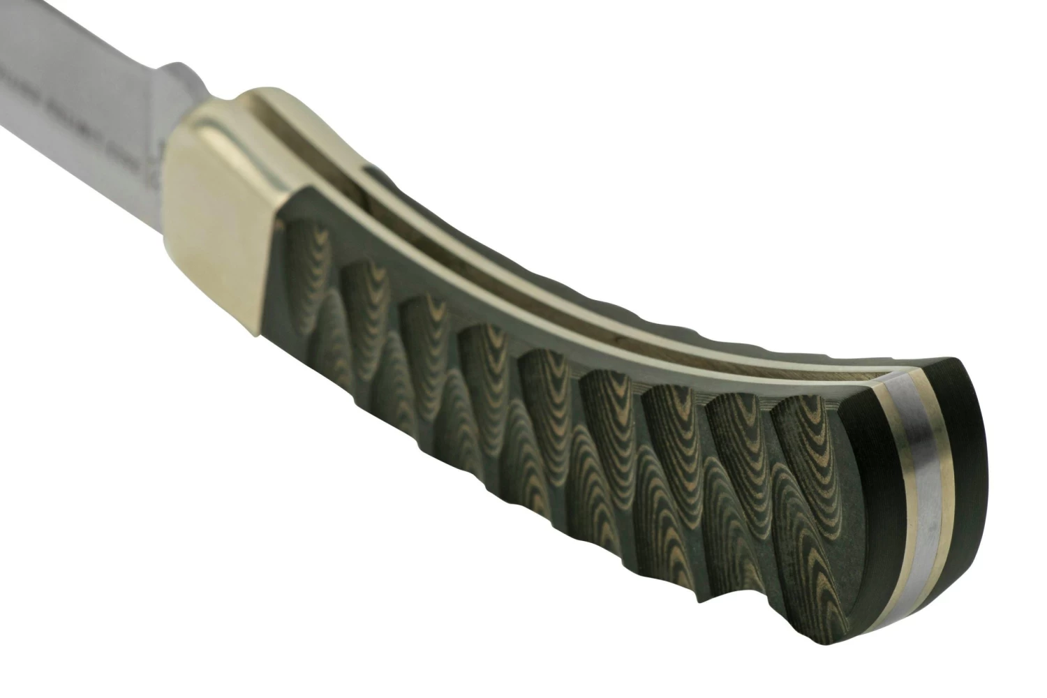 Buck 110 Folding Hunter Limited Edition 0110BKSLE, S45VN, Richlite Nickel Silver, Navaja - Imagen 4