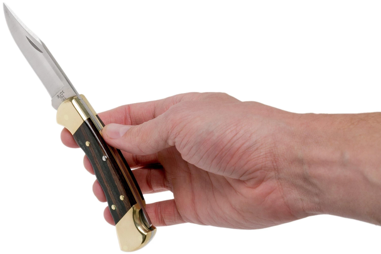 Buck 112 Ranger Con Ranuras Para Los Dedos 112BRSFG Navaja - Imagen 8