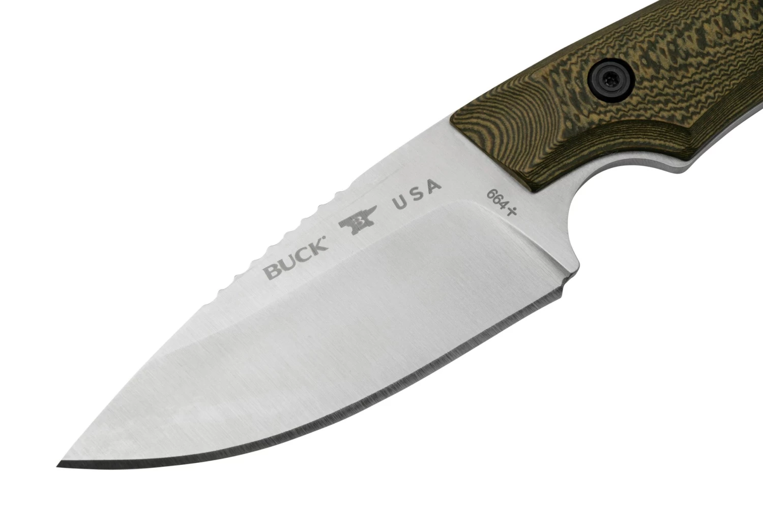 Buck Alpha Hunter Pro 0664BRS, Richlite, Cuchillo Fijo - Imagen 3