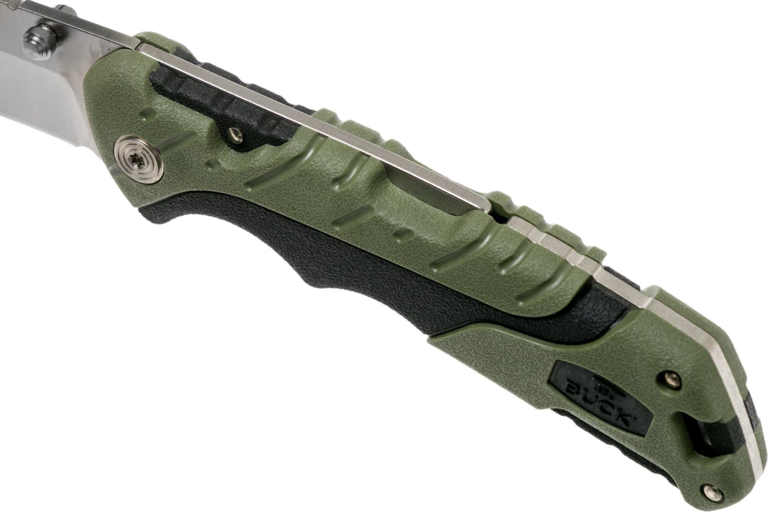 Buck Folding Pursuit Guthook Large 660GRG Cuchillo De Caza - Imagen 7