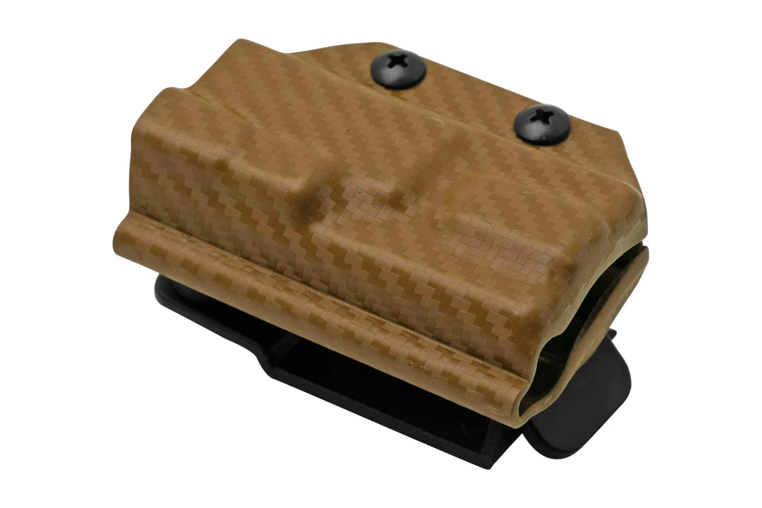 Clip And Carry Kydex Sheath Leatherman Free P2, Carbon Fiber Brown LP2-CF-BRN Funda De Cintur贸n - Imagen 2