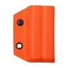 Clip And Carry Kydex Sheath Leatherman Wingman, Sidekick, Rebar, Rev, Carbon Fiber Orange LWING-CF-ORNG Funda De Cinturón