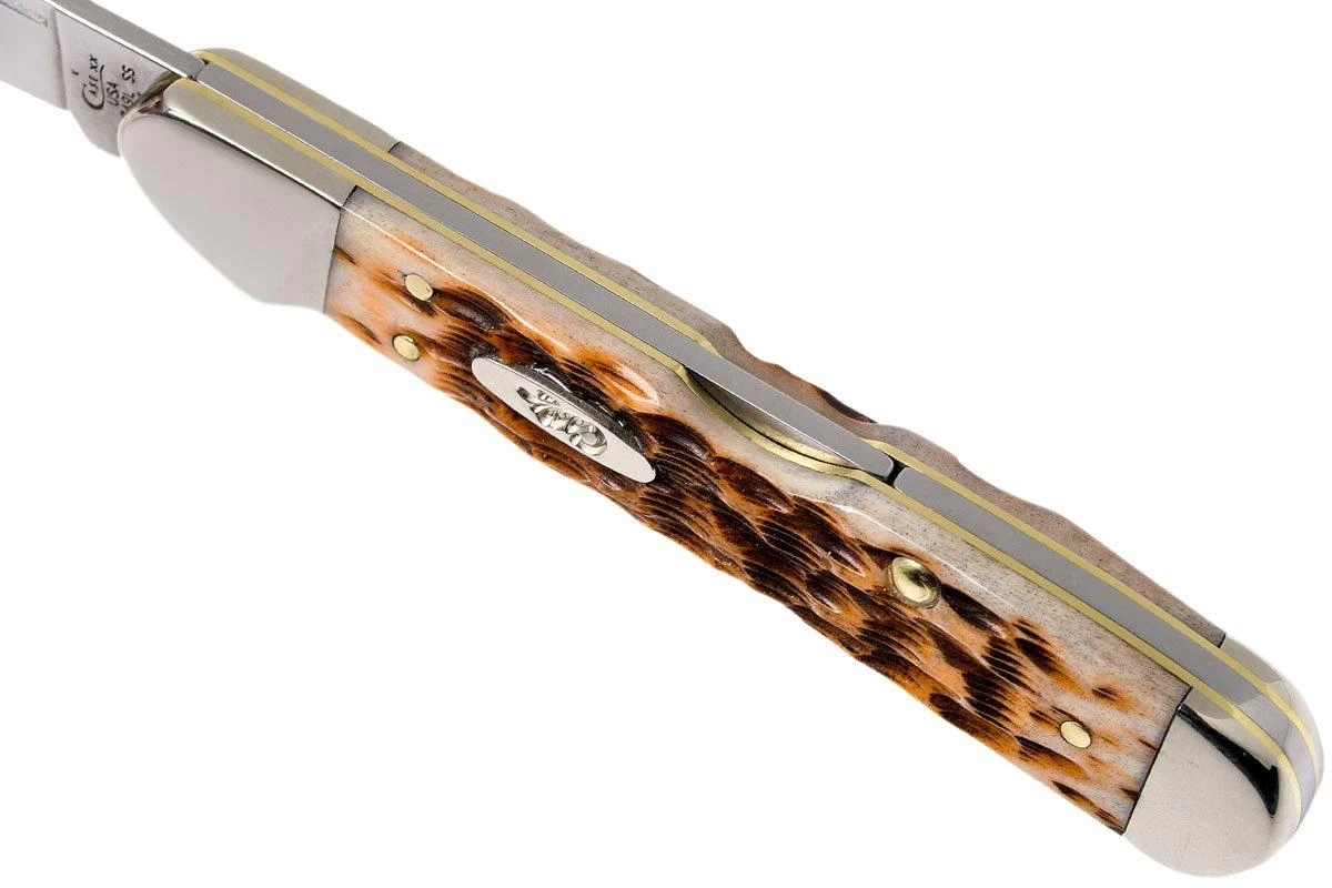Case Mini Copperlock Amber Jigged Bone, 00133, 61749L SS Navaja - Imagen 7