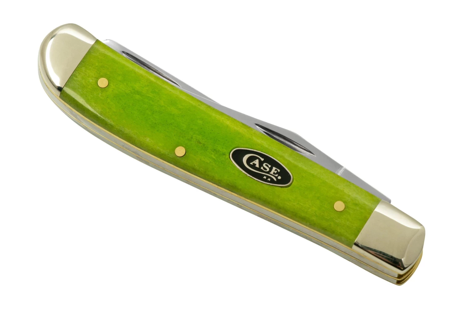 Case Mini Trapper 53034 Green Apple Bone, Navaja - Imagen 6