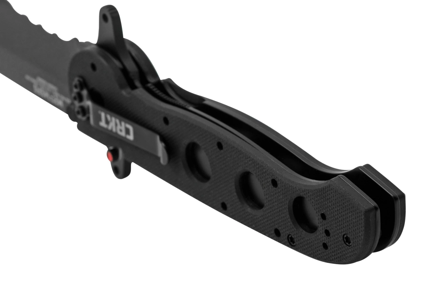 CRKT M21-14SFG, Acero 1.4116, G10 Negro, Veff Serrations, Navaja Táctica - Imagen 4