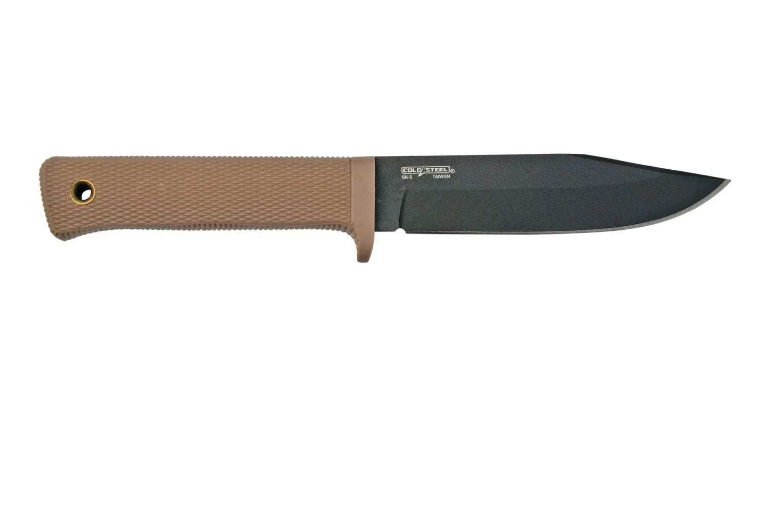 Cold Steel SRK Compact 49LCKDDTBK Desert Tan, Cuchillo De Supervivencia - Imagen 2