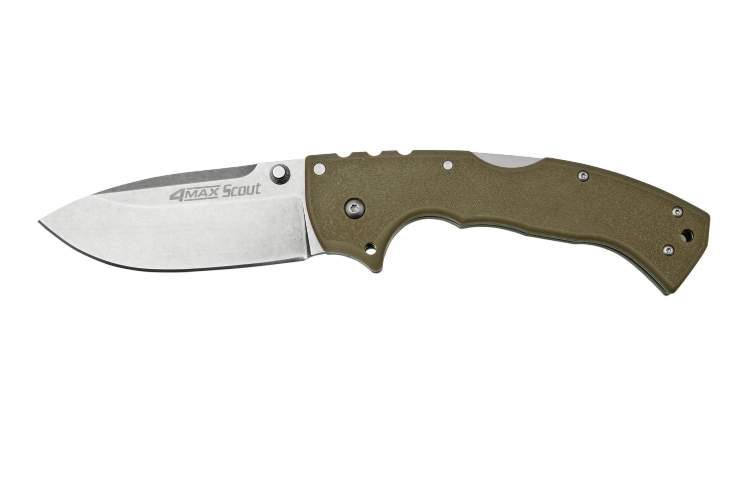 Cold Steel 4 Max Scout 62RQDESW Dark Earth Navaja, Diseño Andrew Demko