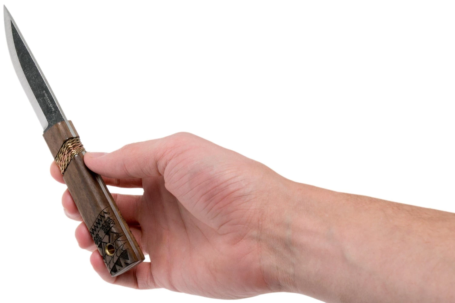 Condor Mini Indigenous Puukko Knife 2812-3.2HC Cuchillo Bushcraft 62714 - Imagen 6