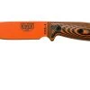 ESEE Model 4 Orange Blade 3D Orange-Black G10 Cuchillo De Supervivencia 4POR-006 Funda Negra + Clip Para Cinturón