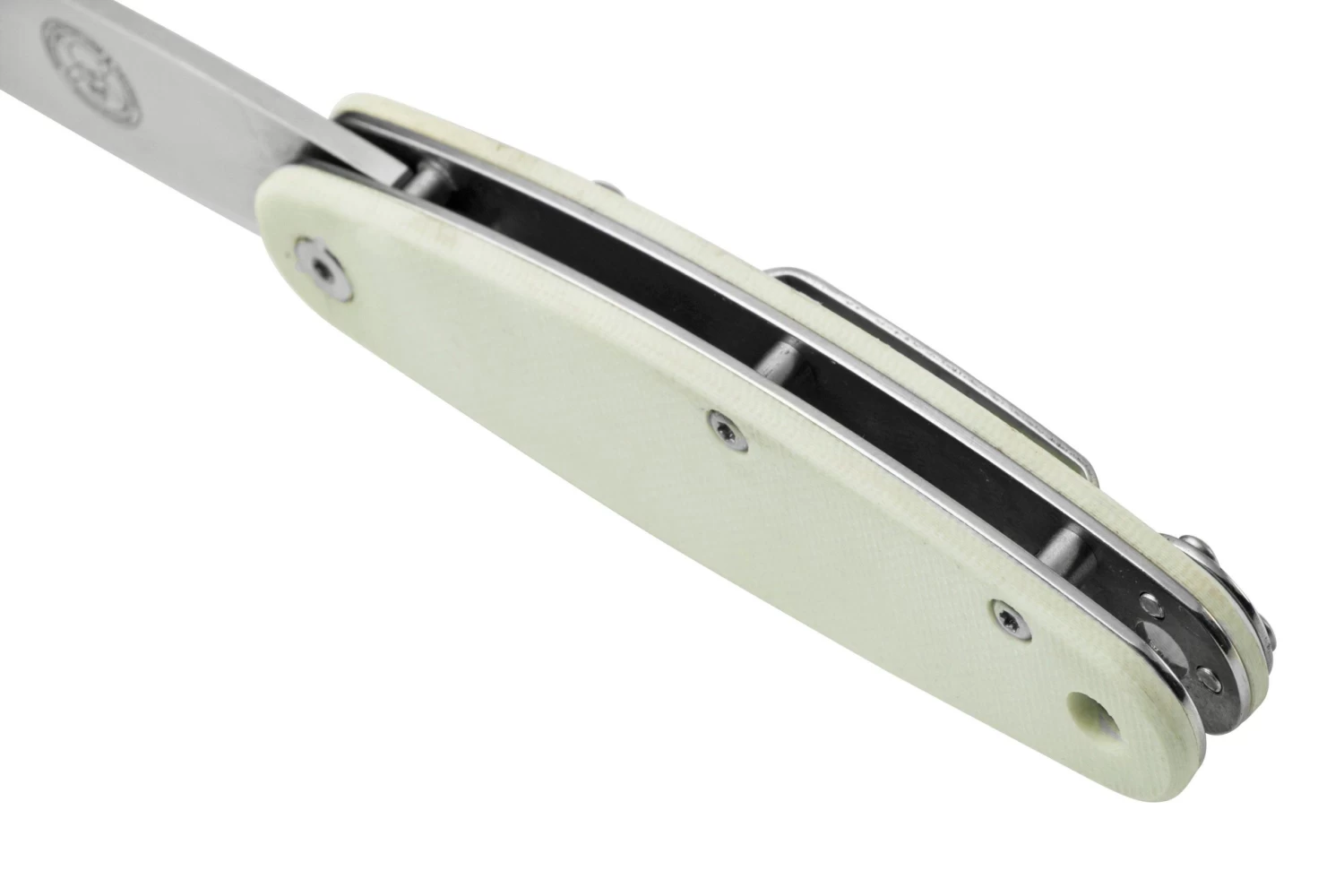 ESEE Churp EE-CH-07 D2, White Micarta Navaja - Imagen 5