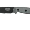 ESEE Model 3 Serrated, Grey Handle 3S Con Funda + Clip