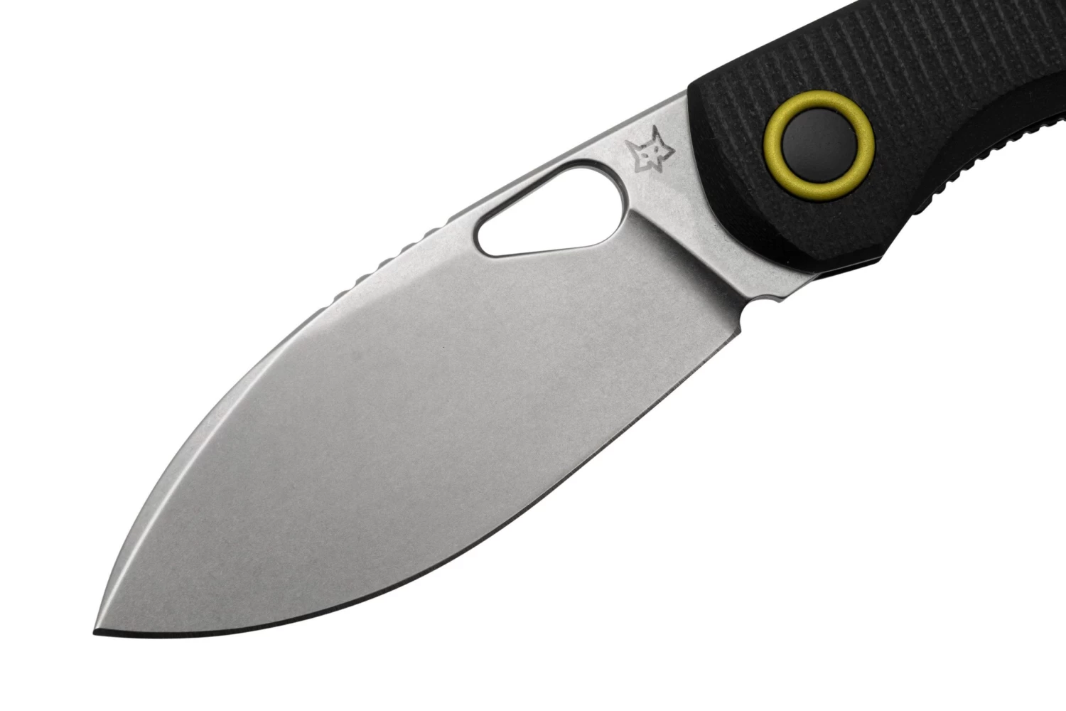 Fox Chilin FX-530-G10B Stonewashed N690, Black G10 Navaja, Diseño Jesper Voxnaes - Imagen 3