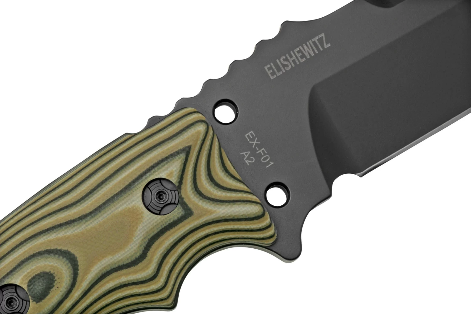 Hogue EX-F01 5.5" G-Mascus Green, Acero A2, 35178 Cuchillo Fijo - Imagen 5