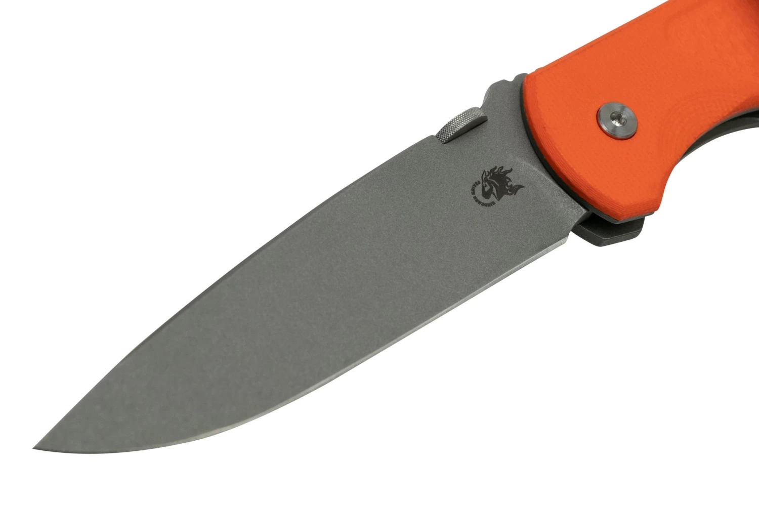 Rick Hinderer FireTac Spanto Acid Stonewash, Working Finish Orange G10, Navaja - Imagen 3