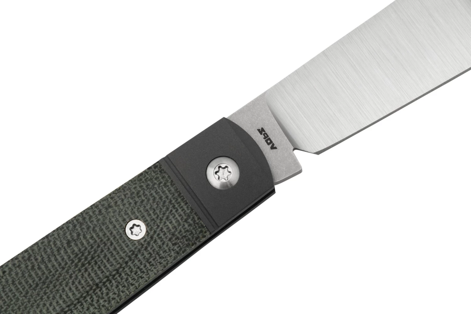 Jack Wolf Big Bro Jack BIGBR-01-BLK Canvas Micarta Black, Navaja - Imagen 5