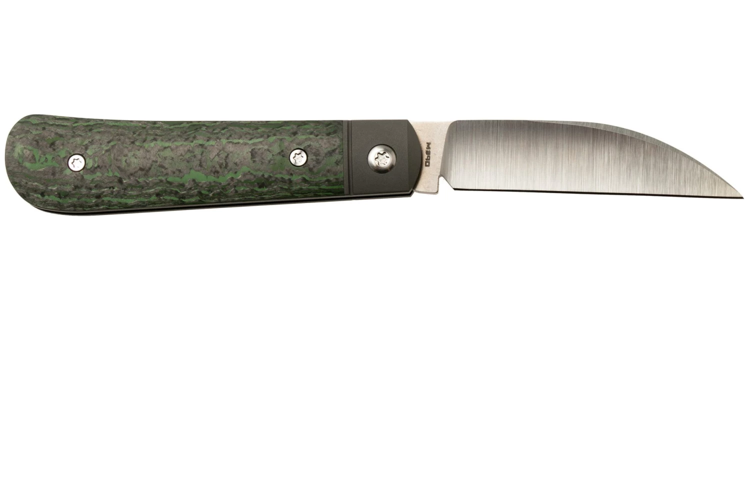 Jack Wolf Laid Back Jack, Fat Carbon Jungle Wear LAIDB-01-FCG Navaja Slipjoint - Imagen 2