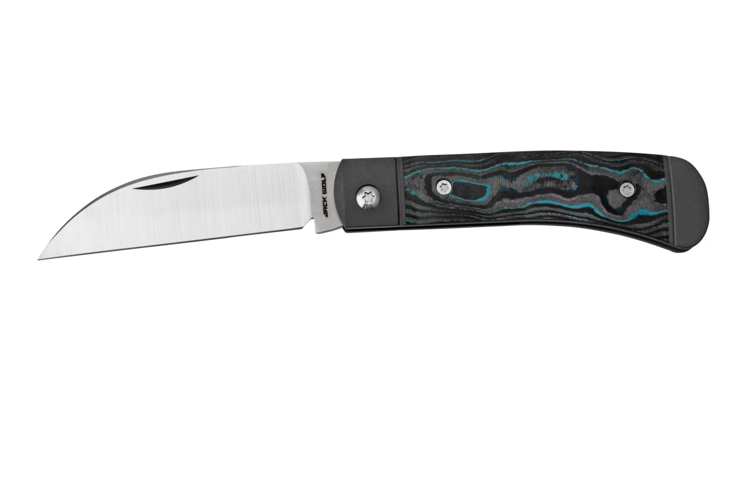 Jack Wolf Venom Jack VEN-01-CCT CamoCarbon Timascus, Navaja Slipjoint
