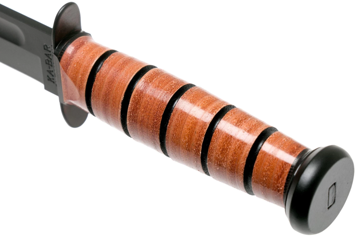 KA-BAR U.S. Navy Knife 1225 Cuchillo Fijo, Funda De Cuero - Imagen 5