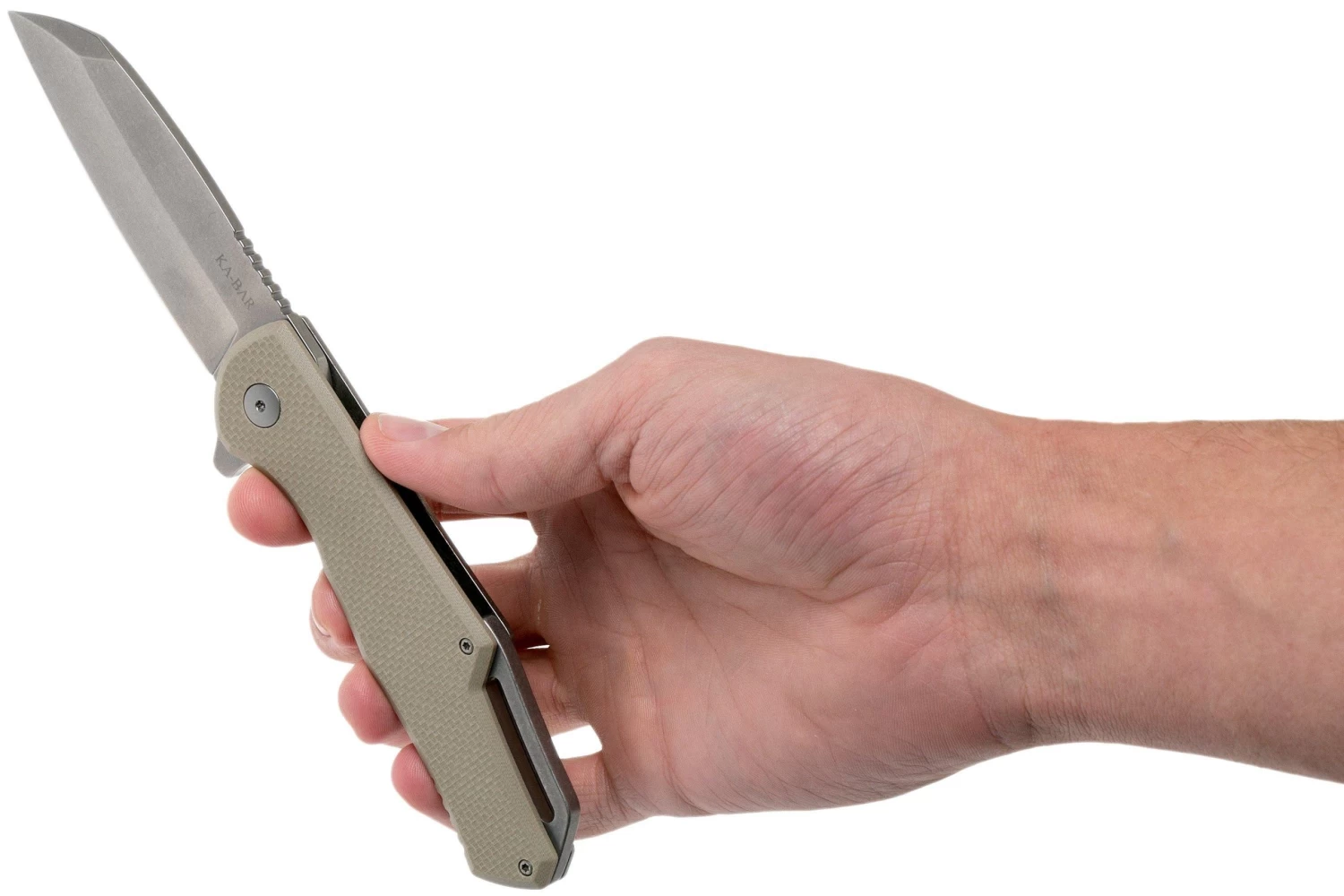 KA-BAR Jarosz Wharncliffe Flipper 7508 Navaja - Imagen 8