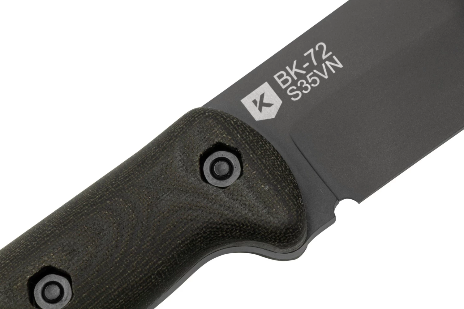 KA-BAR Becker BK72 Black DLC CPM S35VN Knivesandtools Exclusive, Cuchillo De Supervivencia - Imagen 5