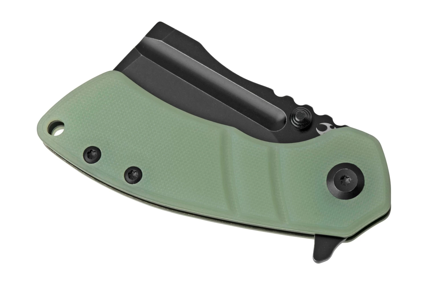 Kansept Korvid M T2030A4 Black, Jade G10 Navaja, Diseño Justin Koch - Imagen 6