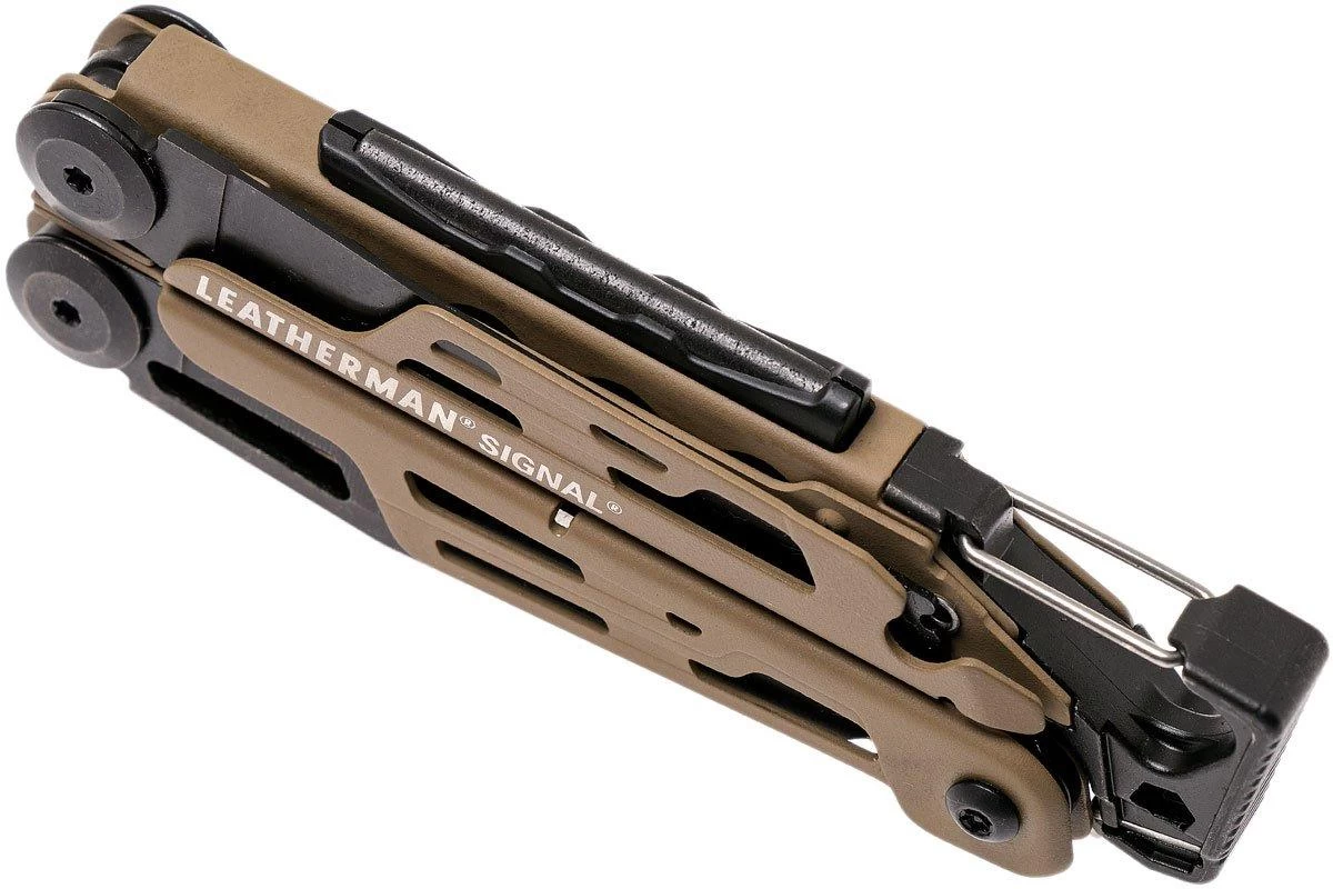 Leatherman Signal Coyote Supervivencia Multiherramienta, Funda De Nailon - Imagen 5