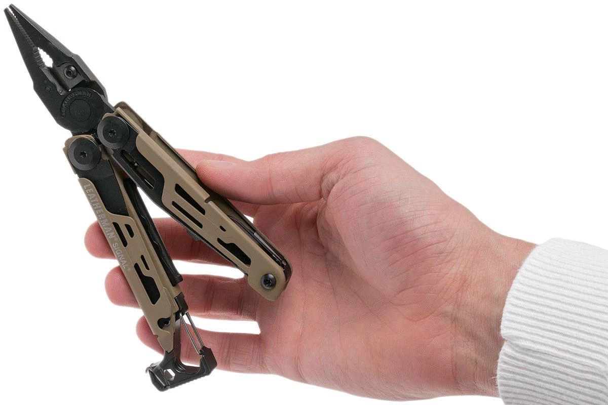 Leatherman Signal Coyote Supervivencia Multiherramienta, Funda De Nailon - Imagen 7