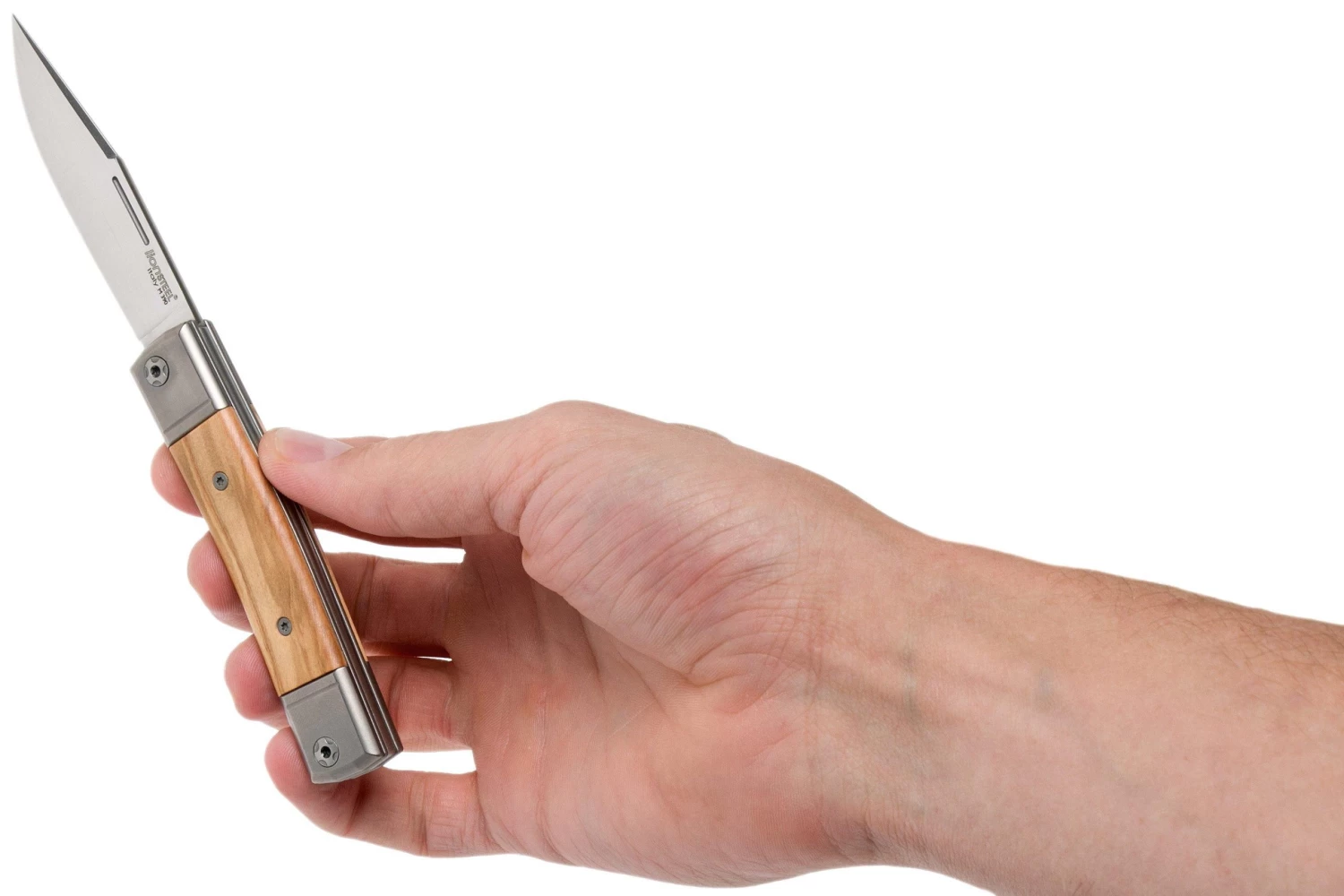 LionSteel BestMan BM1 UL Olive Navaja Slipjoint - Imagen 8