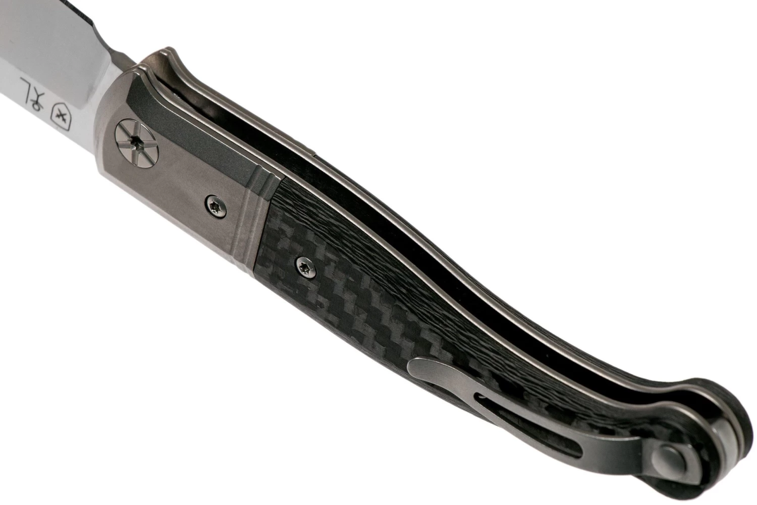 LionSteel Gitano Carbonfiber GT01 CF Navaja, Gudy De Poppel Design - Imagen 5