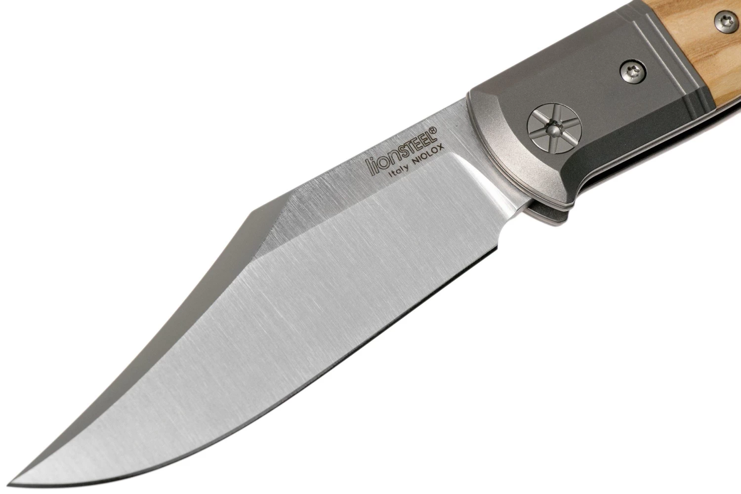 LionSteel Gitano Madera De Olivo GT01 UL Navaja, Gudy De Poppel Design - Imagen 3