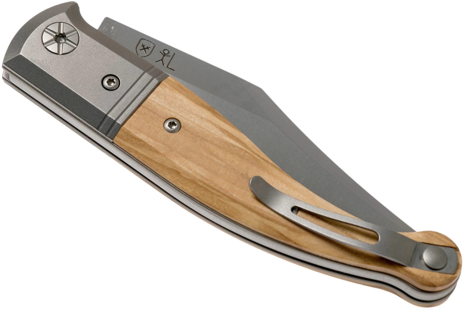 LionSteel Gitano Madera De Olivo GT01 UL Navaja, Gudy De Poppel Design - Imagen 4